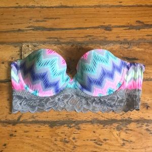 Victoria’s Secret PINK strapless longline bra